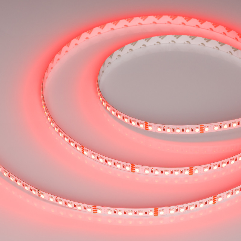 Лента RT-H120-10mm 24V RGB (13.2 W/m, IP20, 4040, 5m) (Arlight, Открытый) 026834(2). Цена указана за 5 метров. Продается кратно 5 метрам.