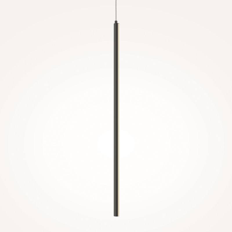 Подвесной светильник 1,7*1,7*375 см, LED, 11W, 4000К, Maytoni Halo MOD246PL-L12BK черный
