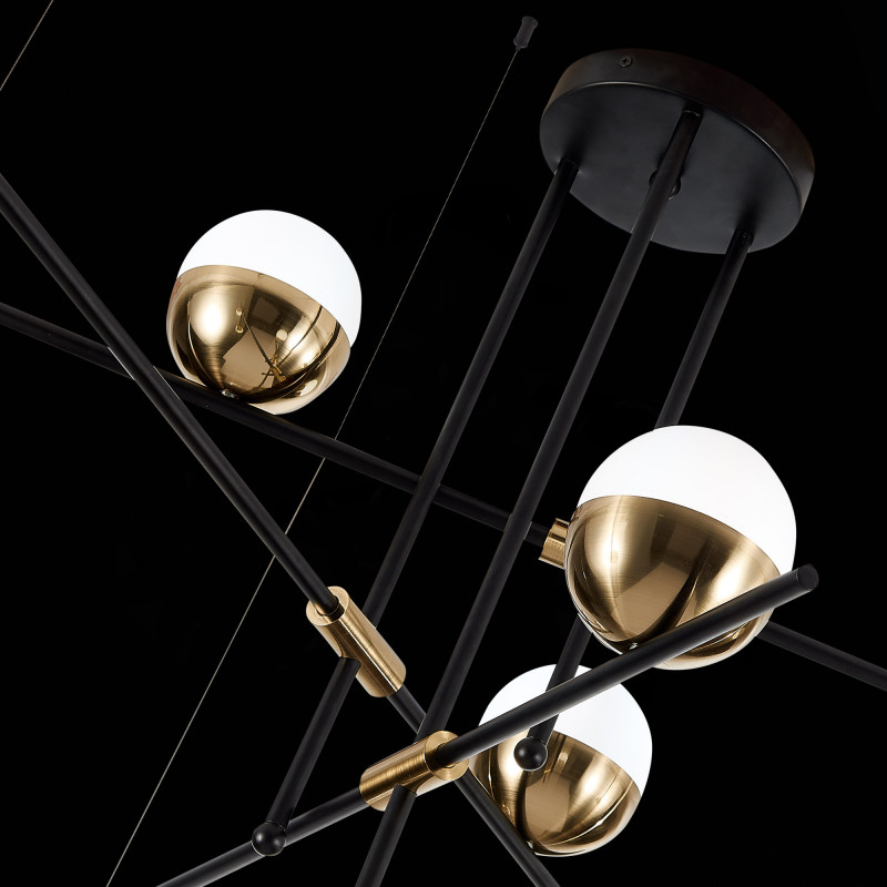 Люстра потолочная 164 см, ST LUCE ALBERO SL1507.422.09 Черный