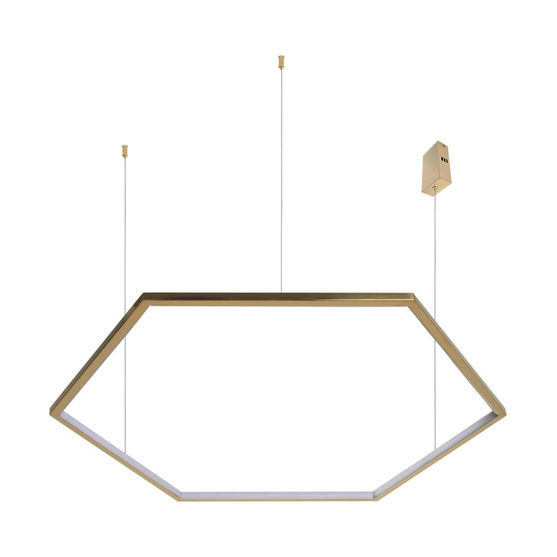 Светильник 100 см, 60W, 3000K, LOFT IT Ring 10016XL, золото