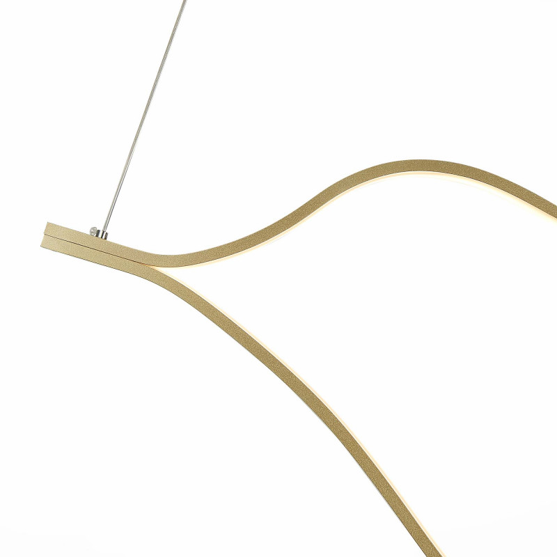 Светильник подвесной 100 см, 45W 4000K ST LUCE CORTILE SL6106.203.45 Золотистый