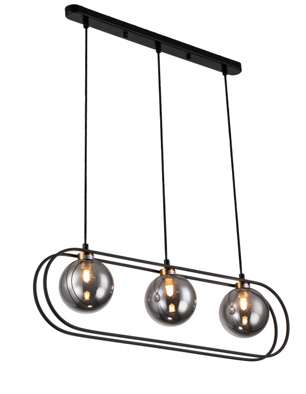Подвесной светильник 680*120*200/1740 мм, 3*G9 золото Indigo Spazio V000161, 11017/3P Gold