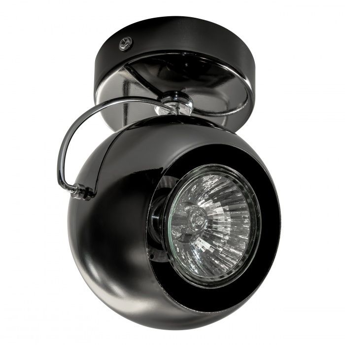Светильник Lightstar Fabi 110588, черный хром, диаметр 9 см