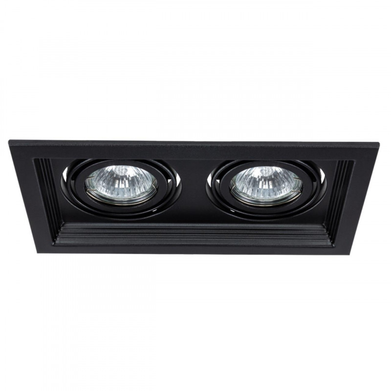 Светильник 23 см, Arte Lamp CANIS A6661PL-2BK, черный