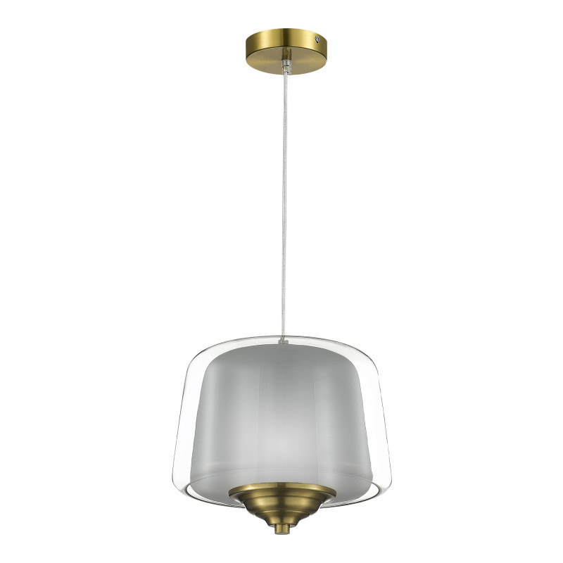 Подвесной светильник 29*200 см, LED, 18W, 3000К, ST-Luce PANDORA SL6127.313.01 латунный