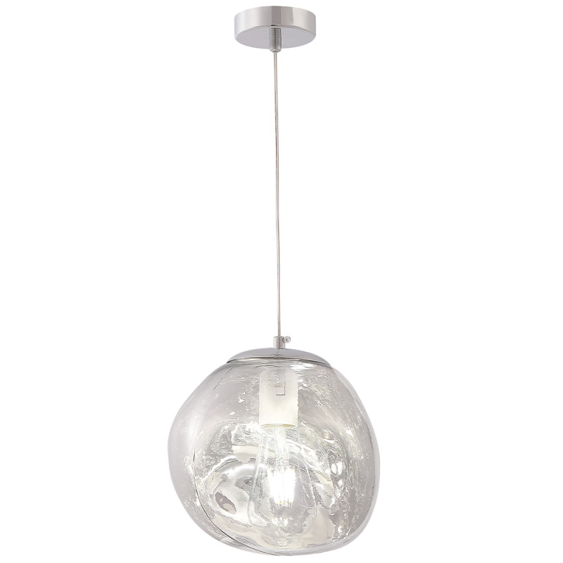 Светильник подвесной Crystal Lux MALAGA SP1 D200 CHROME Хром снят с спроизводства