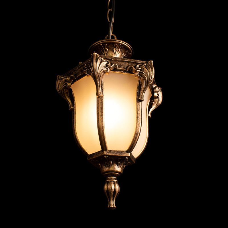 Подвесной уличный светильник *20*34,4-85,4 см, 1*E27*100W, LOFT IT Alessano 100017P, бронзовый