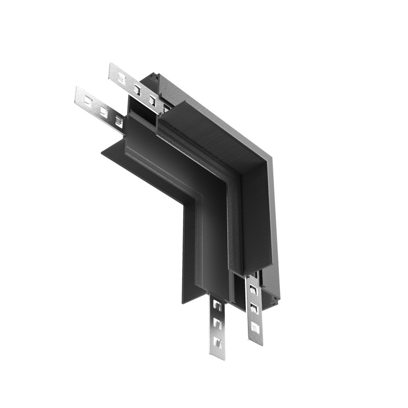 Коннектор угловой внутренний встраиваемый Maytoni Technical Magnetic track system Exility TRA034CL-42B черный IP 20