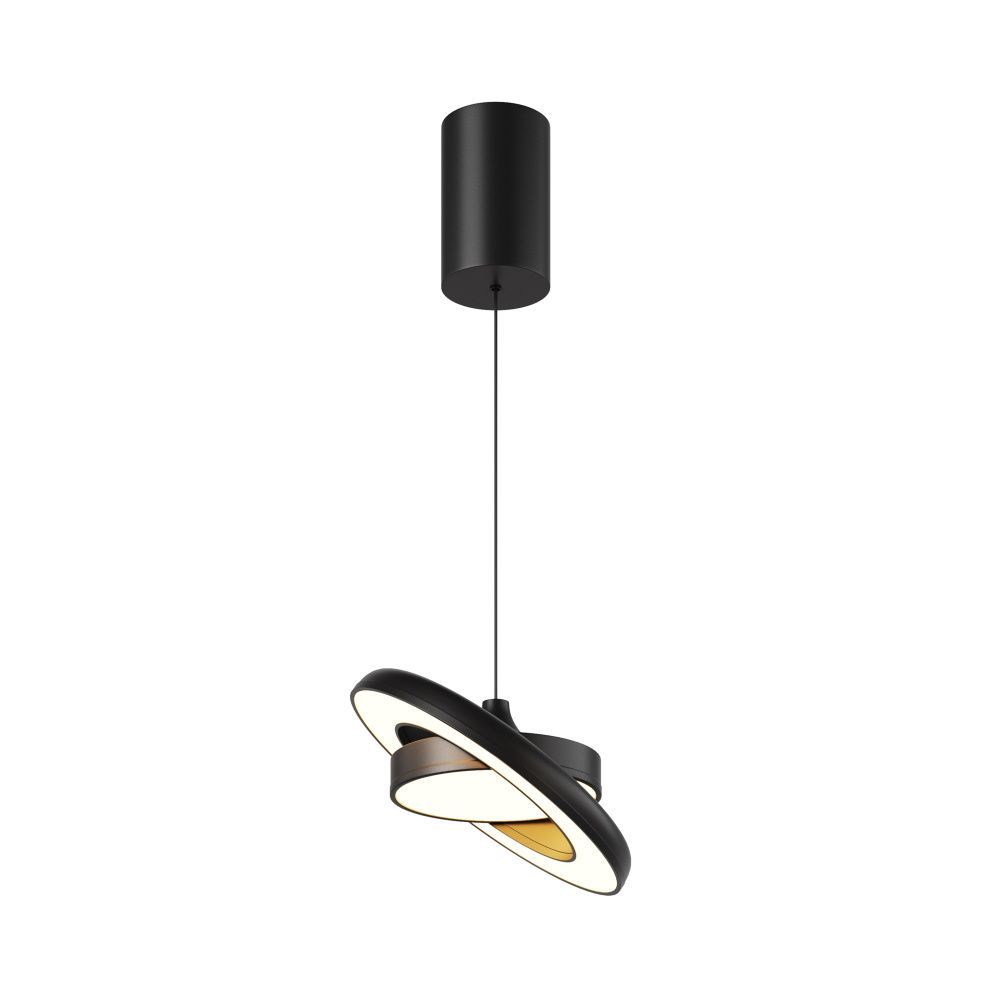 Подвесной светильник *24*38,1-208,1 см, *LED*17W, 3000K, Maytoni Kinetica MOD491PL-L17B3K, Черный