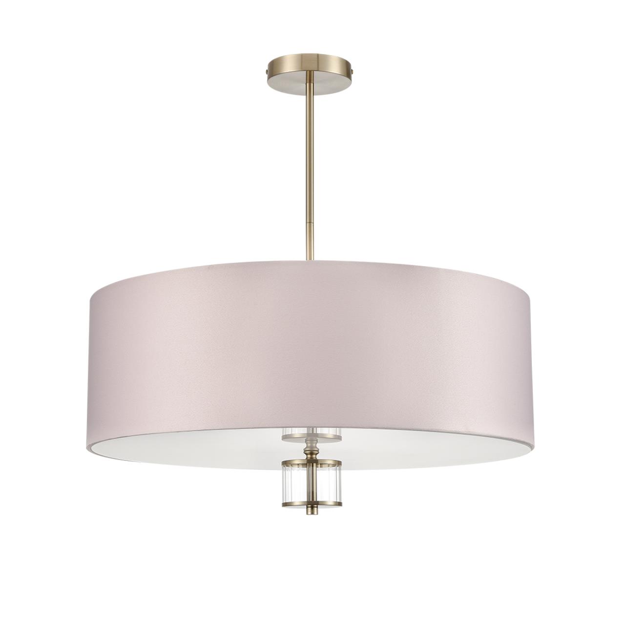 Люстра потолочная 60*60*63 см, 7*E14 Lumion Damona 8109/7C латунь титаниум