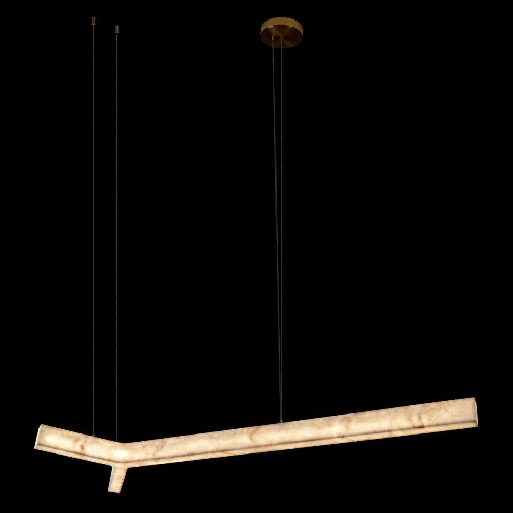 Подвесной светильник 150 см, 15W, 3000K, Loft IT Y acrylic 10554/1500, бронза