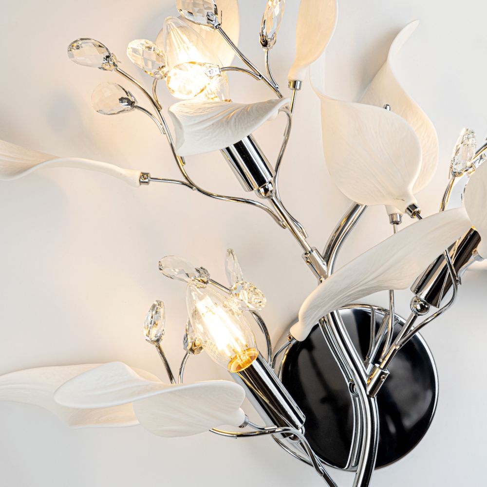 Бра 54*27*49 см, Е14*40W, Modelux  ML.6808.450P CR, Хром