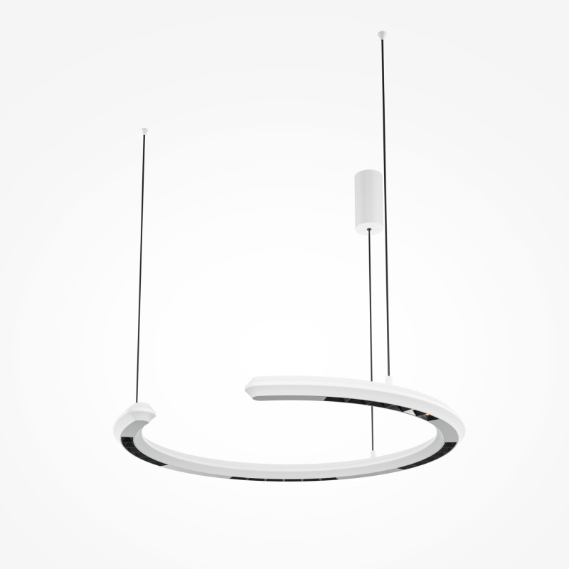 Подвесной светильник 62,5*62,5*315 см, LED, 20W, 3000К, Maytoni Motion MOD276PL-L20W3K белый