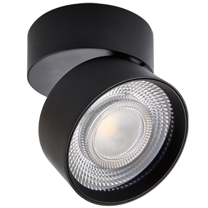 Накладной спот 10 см, 15W, 3000K, Italline IT02-011 black 3000K, черный