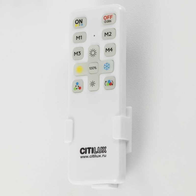 Светильник 78 см, 155W, 3000-5500K, Citilux Купер CL724155G1, черный