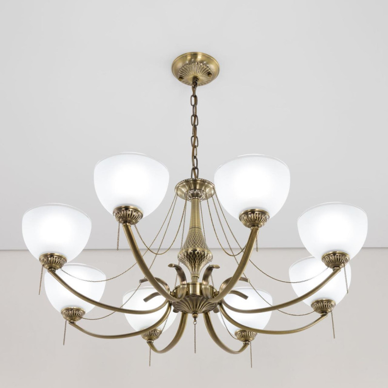 Люстра 80 см Citilux Франческа CL417283 бронза