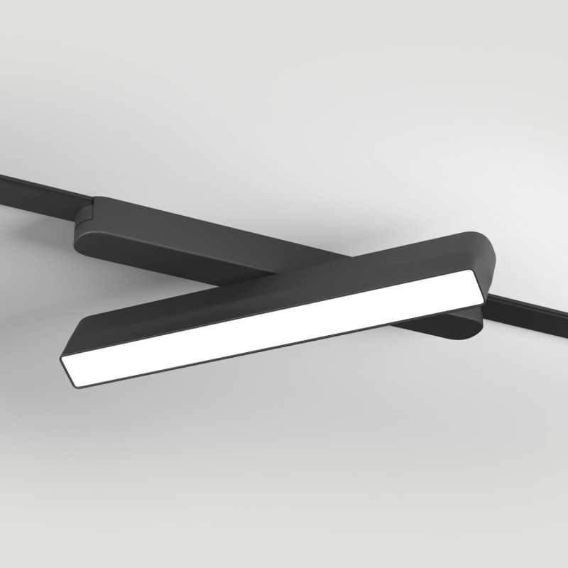 Светильник на шине 23*2,6*6 см, LED * 9W, 3000-6500К, Denkirs Air Linear DK5363-BK, черный
