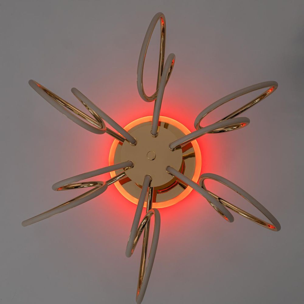 Светильник 62 см, 100W, 3000-5500K, Citilux SALMA SMART CL224A162 RGB LED, золото