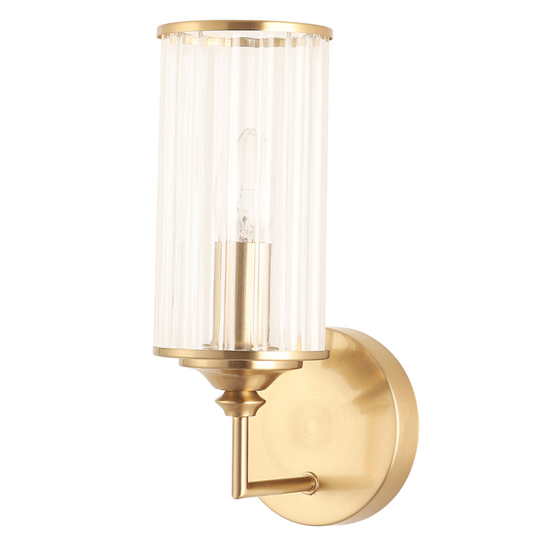Бра 33 см, Crystal Lux GLORIA AP1 BRASS, латунь