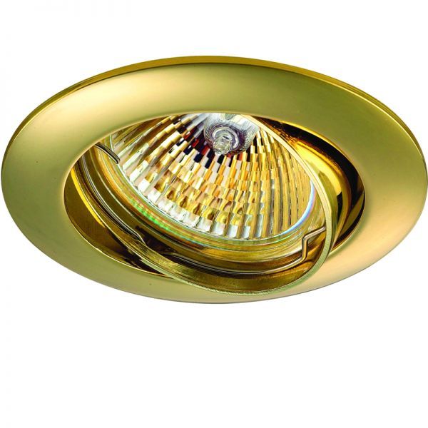 Точечный светильник 369102 Novotech золото