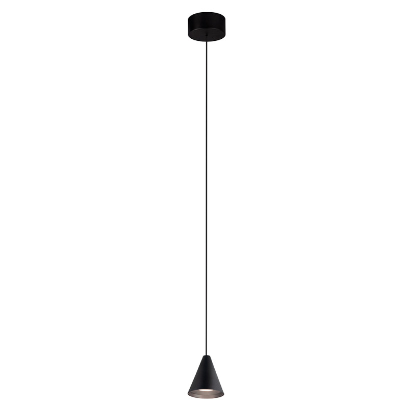 Светильник подвесной Crystal Lux CLT 066C70P BL черный