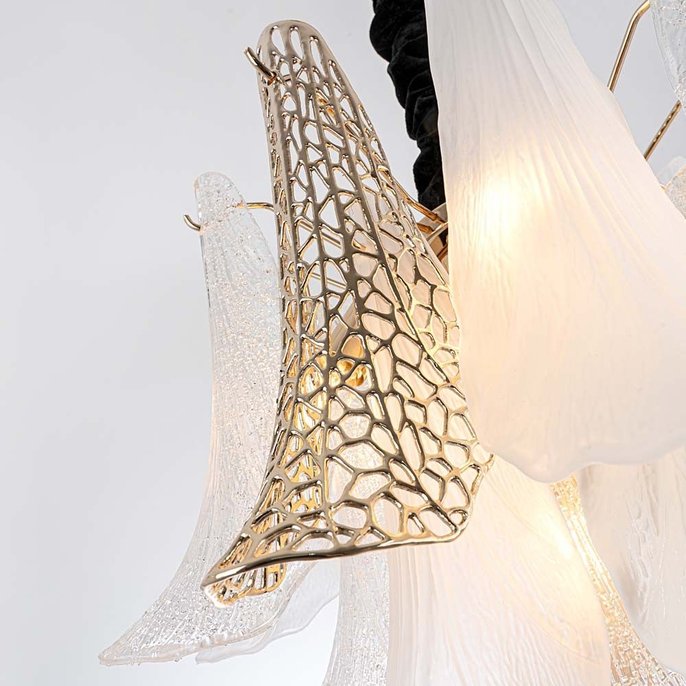 Подвесная люстра 55*50/120 см, 7*Е14 MODELUX premium ML.6777.7P GD золото