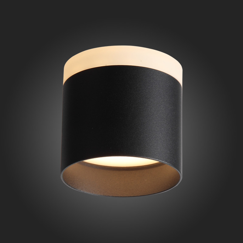 Светильник 8 см, 9W, 3000K ST LUCE ST102.402.09 Черный