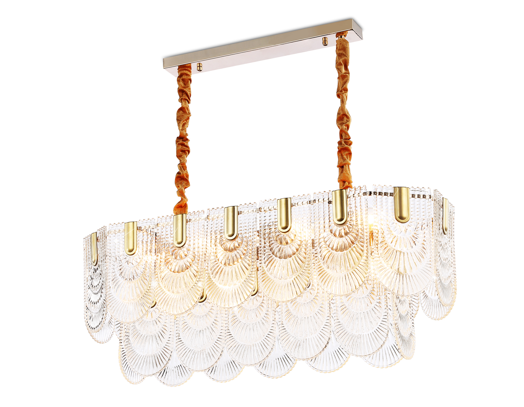 Люстра подвесная 85*30*32*62 см, E27 W, К, золото Ambrella Traditional Traditional TR5389