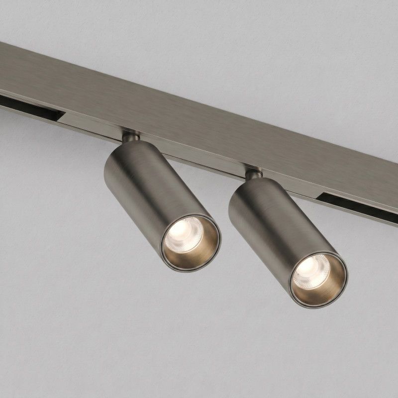Светильник на шине 17*3,5*10 см, *LED*16W, 3000K, Denkirs SHINE PRIME SPOT 3000К | ШАЙН ПРАЙМ СПОТ 3000К DK4742-DN, темный никель