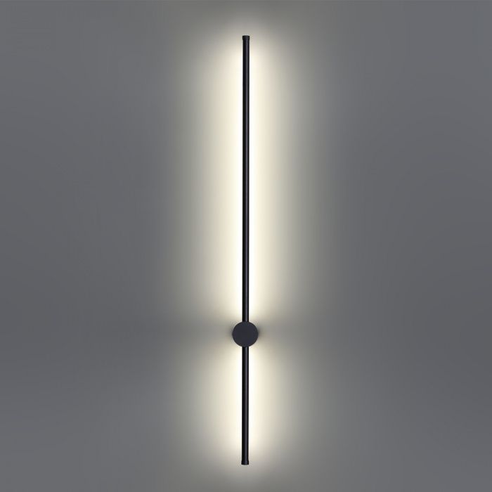 Настенный светильник 100 см, 18W, 3000-4000K, Odeon Light 4335/18WLP, черный