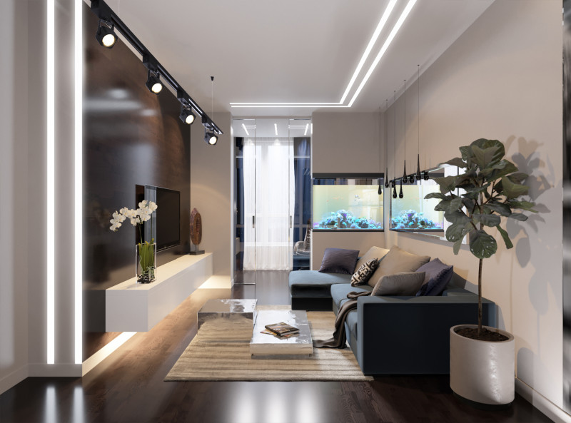 Трековый светильник Arte Lamp Linea A1314PL-1BK, черный, 15x9x6см, GU10, max 50Вт