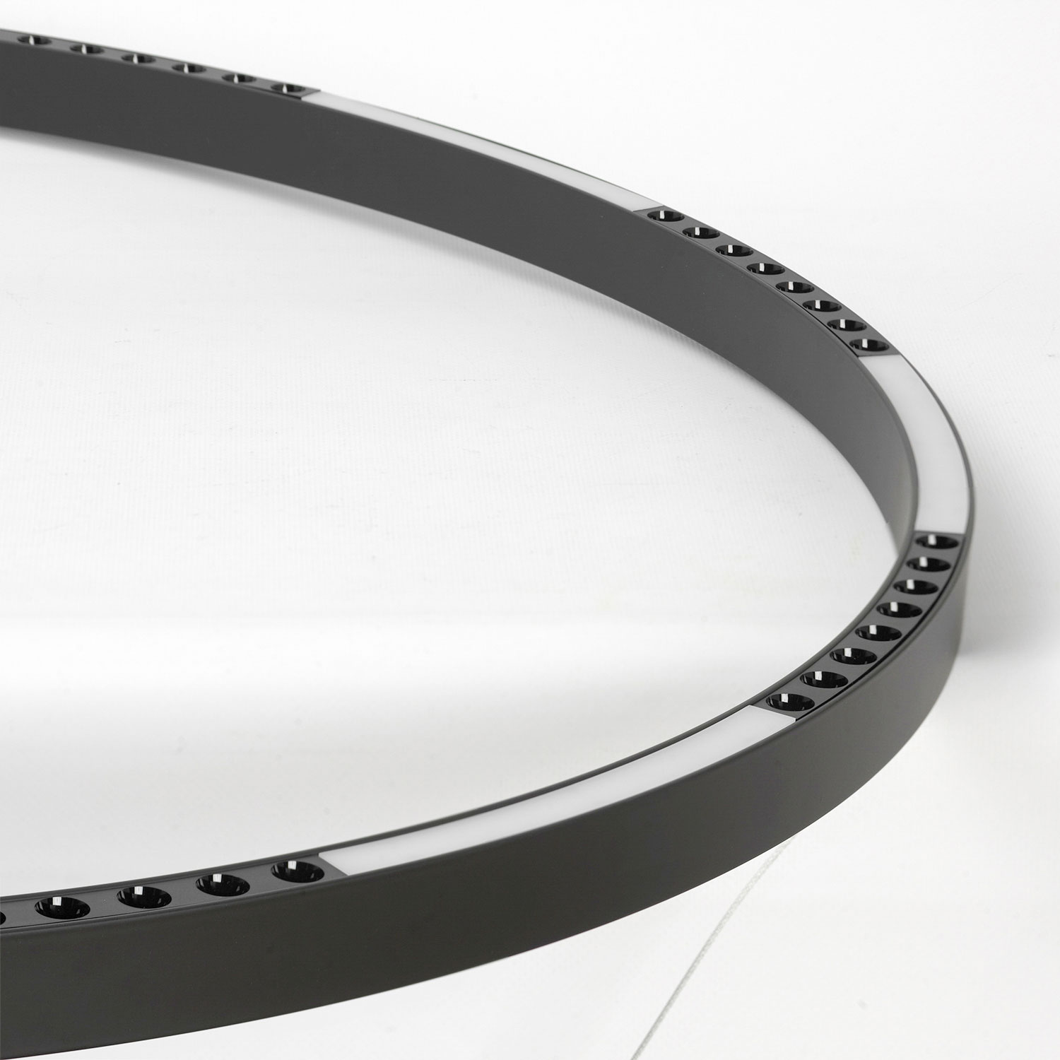 Люстра подвесная 80*45/120 см, 1*LED*43W 4000K Lussole Desoto LSP-7229 черный