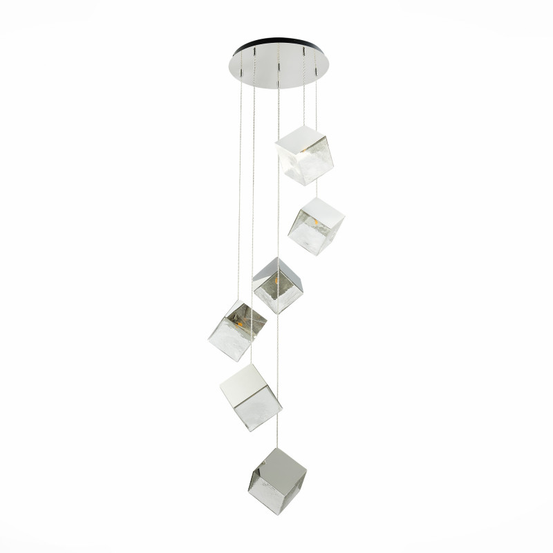 Светильник подвесной 57 см, ST LUCE RIELLO SL1182.103.06 Хром