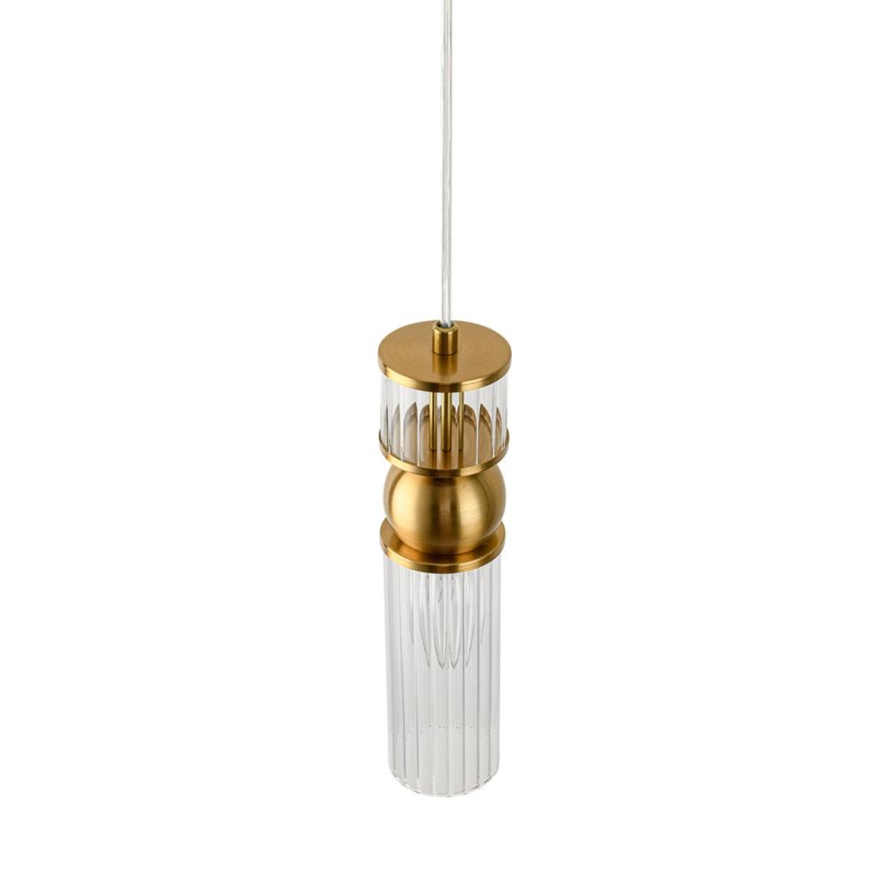 Подвес *8*222-222 см, 1*E14*40W, Lumion Denver LUM8276/1A, латунь
