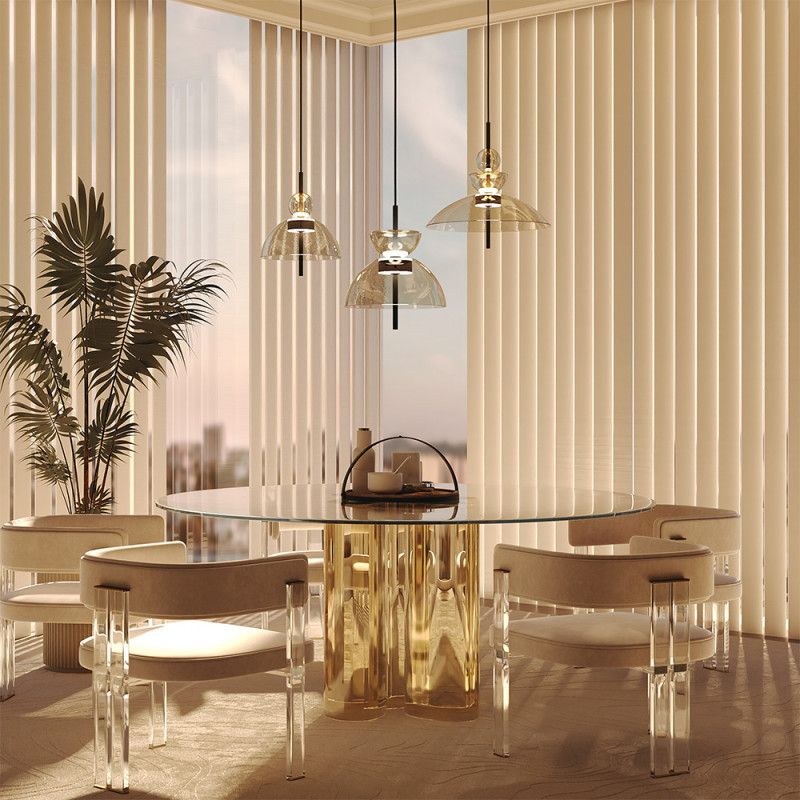Подвесной светильник 25*25*349,5 см, LED*12W, 3000K, Maytoni Bangkok MOD185PL-L12CG3K1, черный