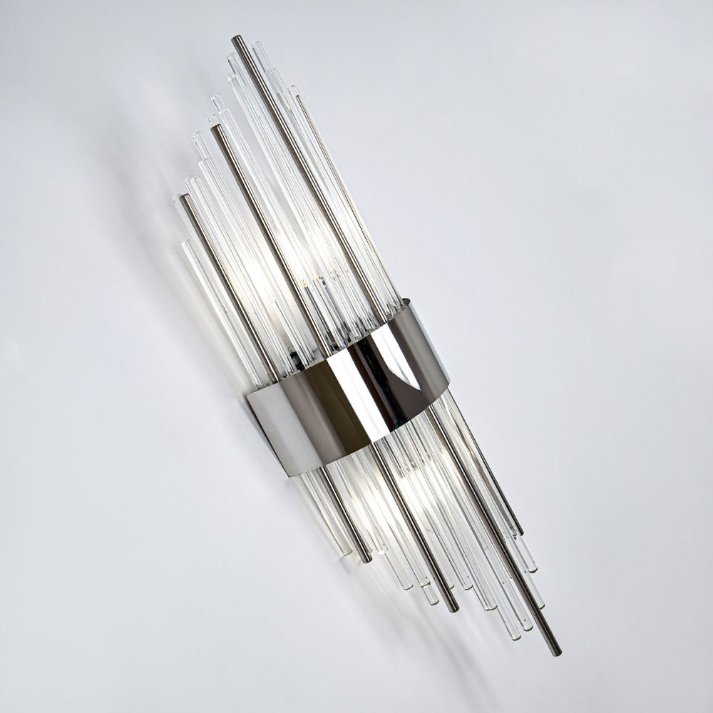 Бра 20*10*60 см, Е14 2x40W, Хром MODELUX ML.501.02 CR