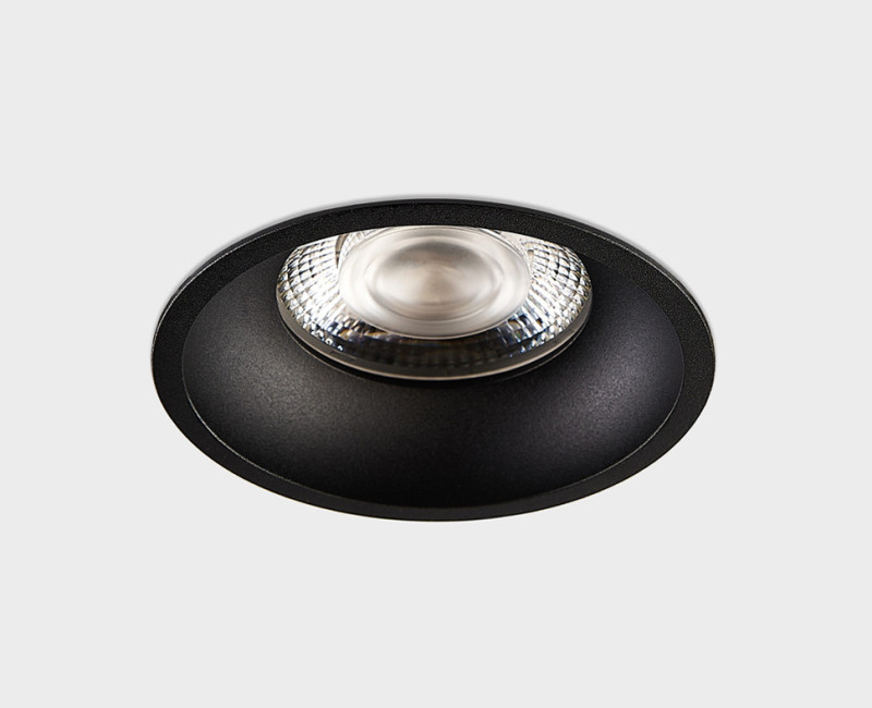 Встраиваемый светильник 9,5*4,5 см, ITALLINE  IT08-8032 black 4000K
