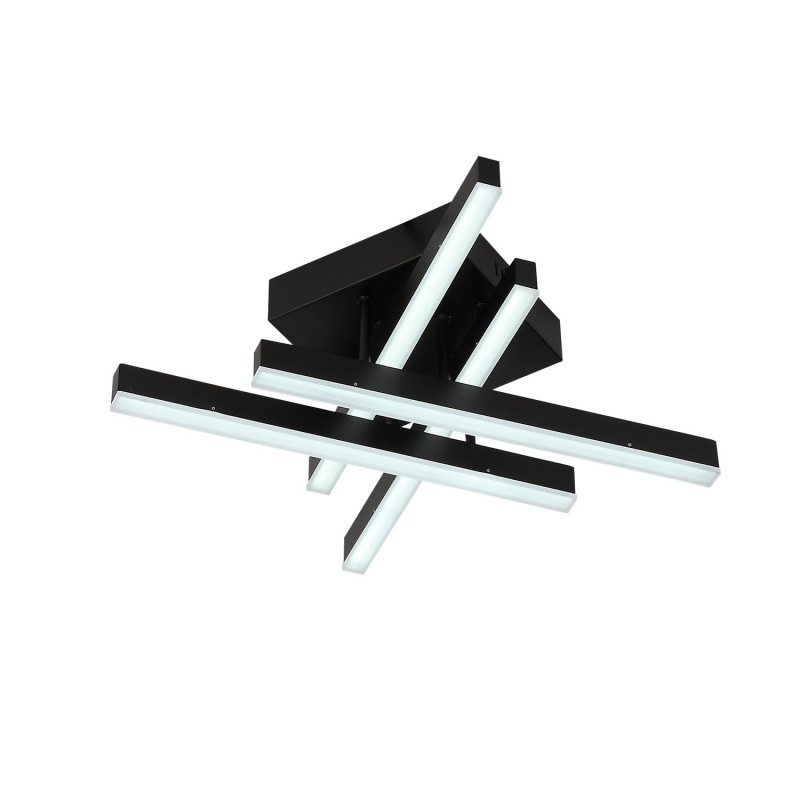 Люстра потолочная 50*50 см, 22W, 3000K/4000K/6000K ST LUCE SAMENTO SL933.402.04 Черный