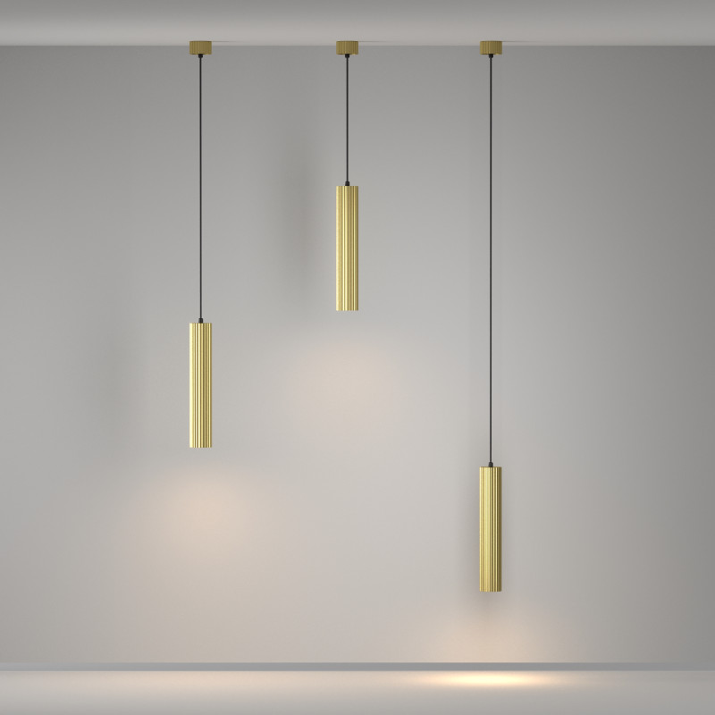 Подвесной светильник 6 см, Maytoni Calipso P106PL-01-GU10-BS, латунь