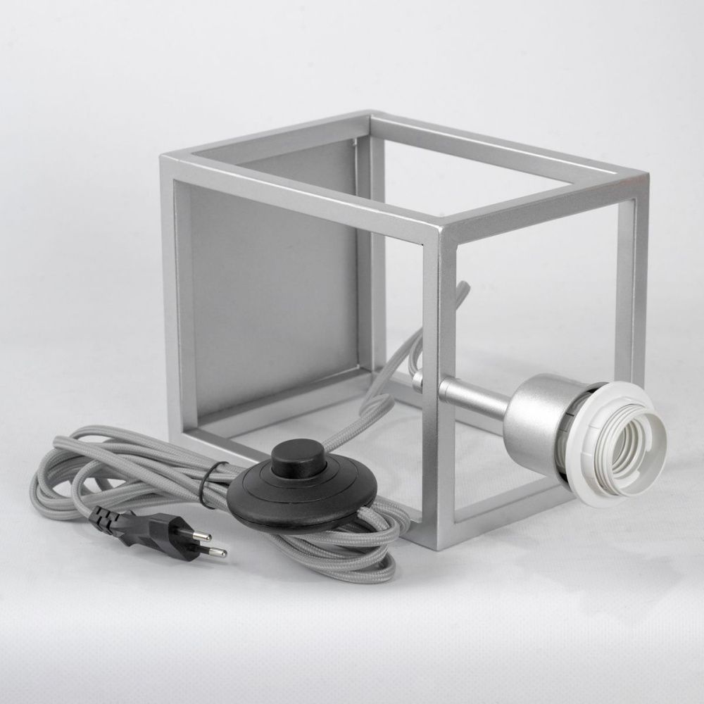 Торшер 155 см, Lussole Woodruff LSP-5024, серебристый