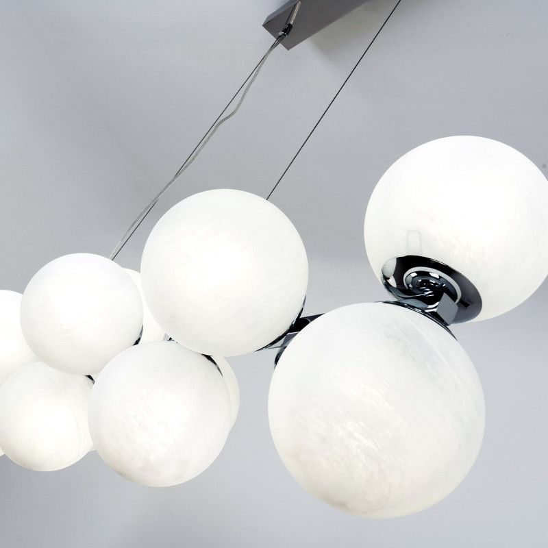 Подвесной светильник 28*125*80/120 см 18*Е14 MODESTYLE MS.6117.18 CR хром