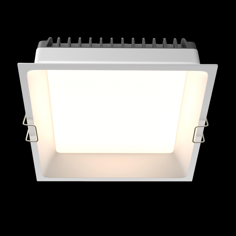 Светильник 17 см, 24W, 3000-6000K, DL056-24W3-4-6K-W, белый
