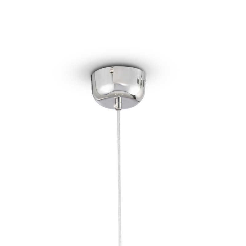 Подвесной светодиодный светильник 25 см Freya Amber FR5099PL-L6CH, 8W LED, 3000K, хром