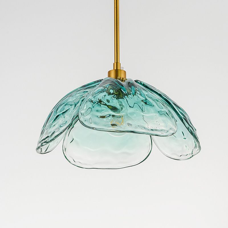Подвесной светильник FLEUR A Green 28*38*38 см, 1*E27*60W, ImperiumLoft FLEUR-A01, Золотистый