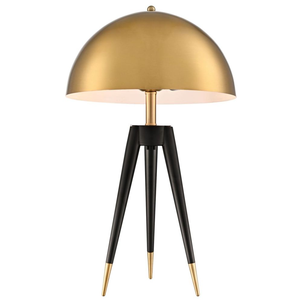 Настольная лампа 65 см, Velante 482-404-02, черный-золото