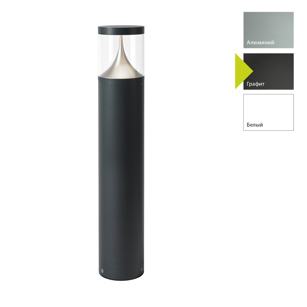 Фонарный столб 20*20*118 см, Led*20,3W, Natural Concepts Norlys Egersund 661BG, GR (Графит)