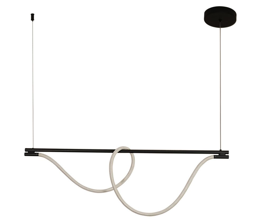 Подвес 120*150 см, LED 56W, 3000K Салли черный Kink Light 08062K-120,19