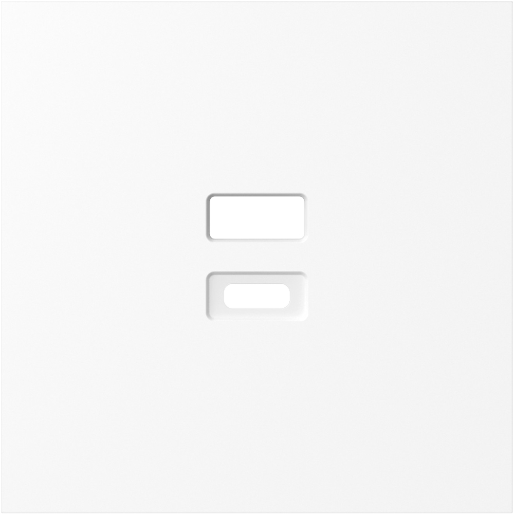 Donel S08 глянцевый белый накладка для розеток USB, серия DB, DS28603