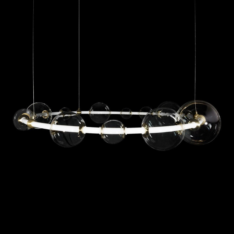 Светильник 107 см, 56W, 3000K, Loft It 10126/1070, золото