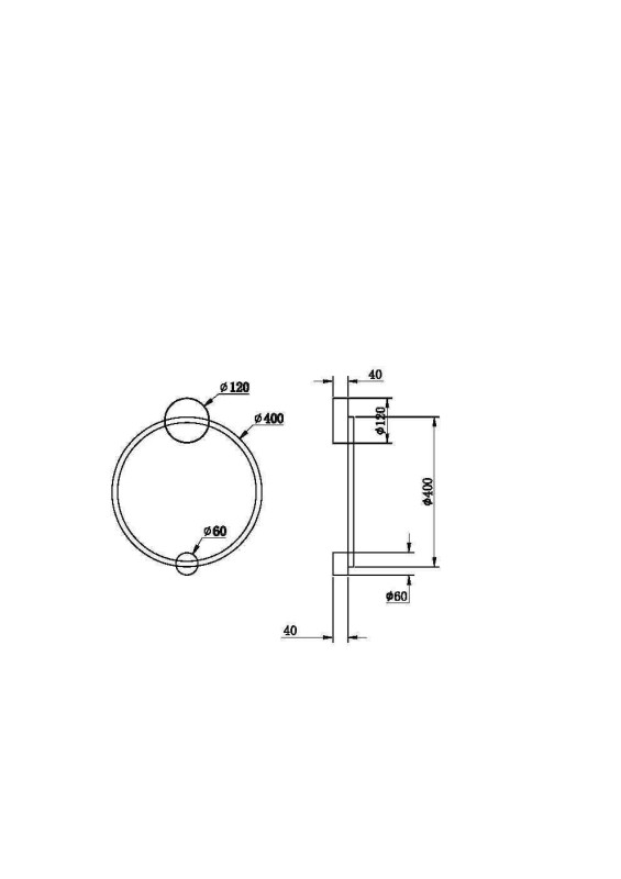 Бра 40*49 см, 19W, 3000К MOD005WL-L24BSK 2600-3500